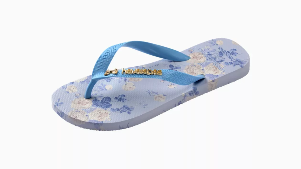 Sweet Steps Serene Style Love Shack Fancy x Havaianas Girls Flip Flops 003