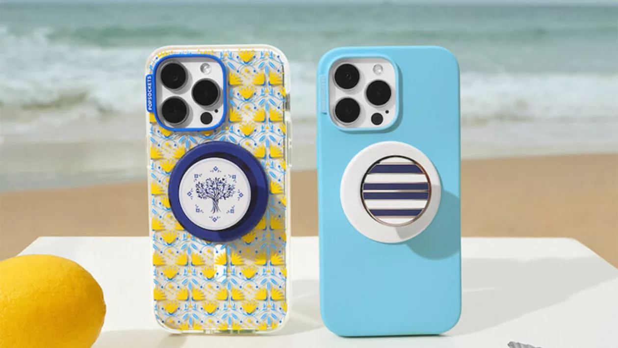 Golden Glow Beachy Vibes Electric Picks x Pop Sockets Summer Drop 03