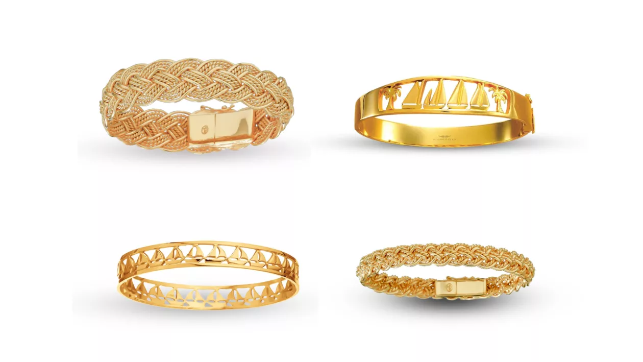Nautical Gold Braids by Aumaris Iconic Bracelets from Nantucket to Fair Winds 001