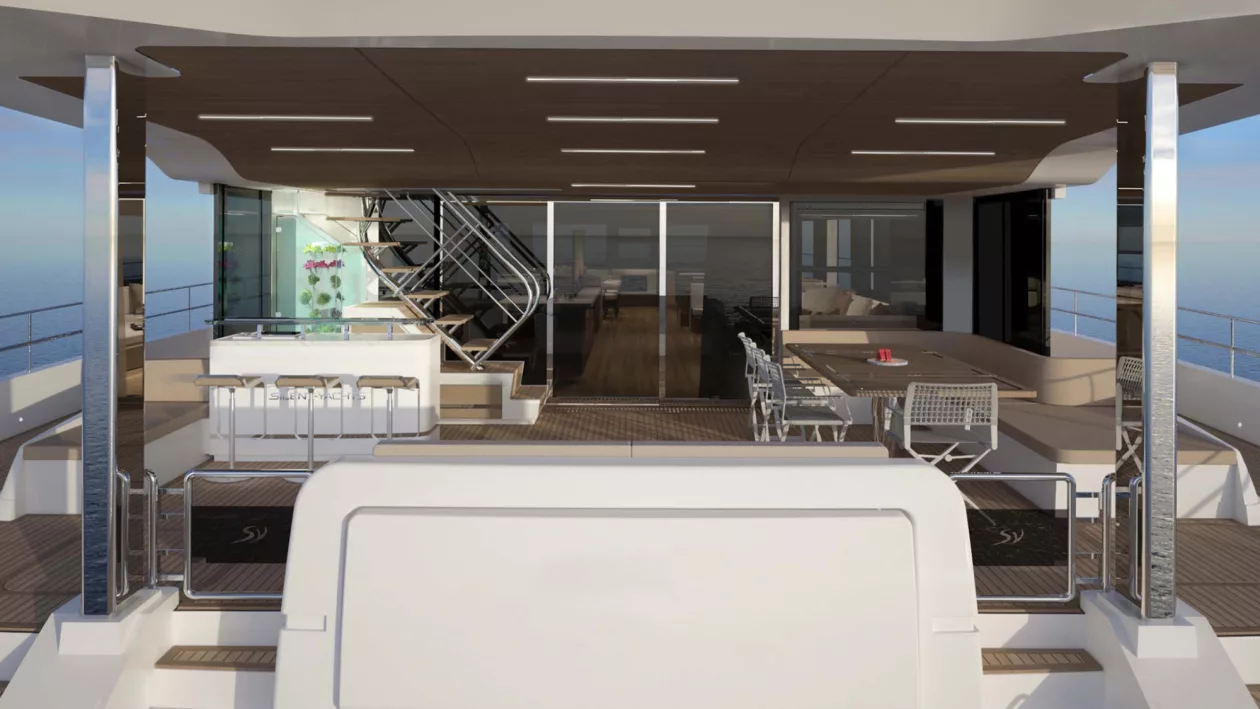 Silent Yachts SY80 Series 2 Solar Electric Catamaran Redefined 05