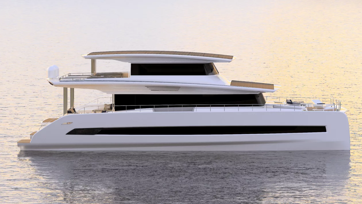 Silent Yachts SY80 Series 2 Solar Electric Catamaran Redefined 08