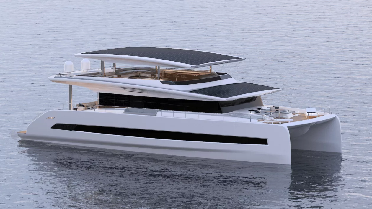 Silent Yachts SY80 Series 2 Solar Electric Catamaran Redefined 09