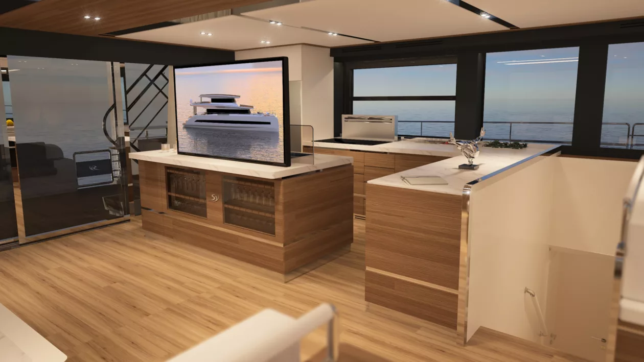 Silent Yachts SY80 Series 2 Solar Electric Catamaran Redefined 03