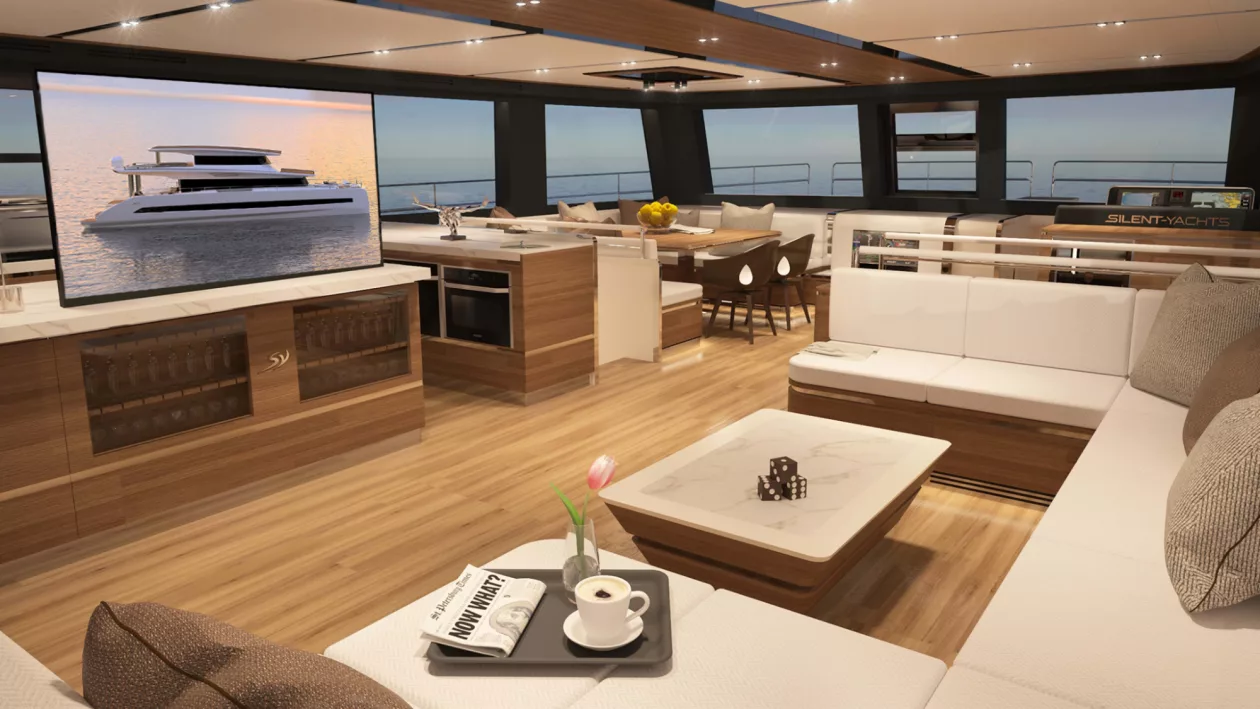 Silent Yachts SY80 Series 2 Solar Electric Catamaran Redefined 04