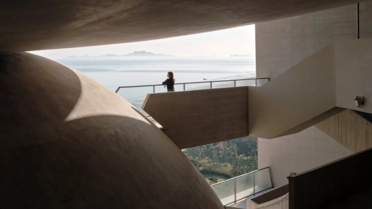 Sun Tower by OPEN Architecture Yantais Celestial Cultural Beacon 02