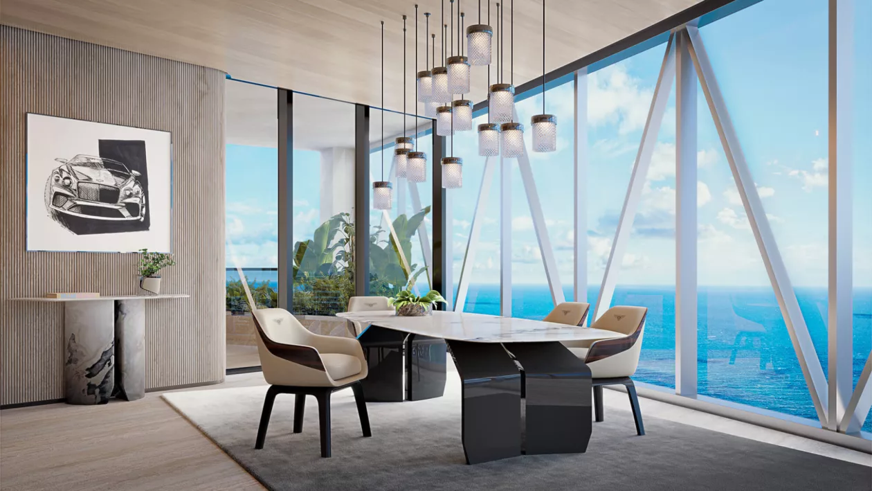 Bentley Residences Miami Penthouse Automotive Artistry Above the Atlantic 03