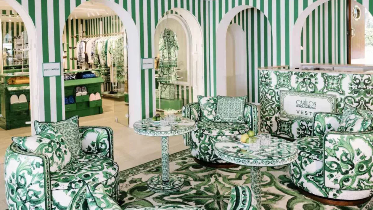 Dolce Gabbana in Portofino Le Carillon Pop Up Experience 03