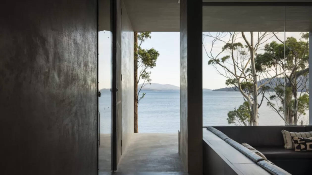 Chroma Tunnel by Vipp Room11 A Vivid Escape to Tasmanias Rugged Coastline 02