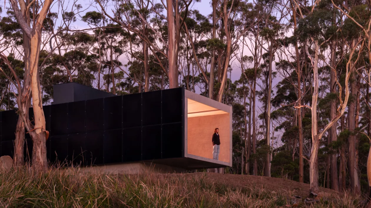 Chroma Tunnel by Vipp Room11 A Vivid Escape to Tasmanias Rugged Coastline 08
