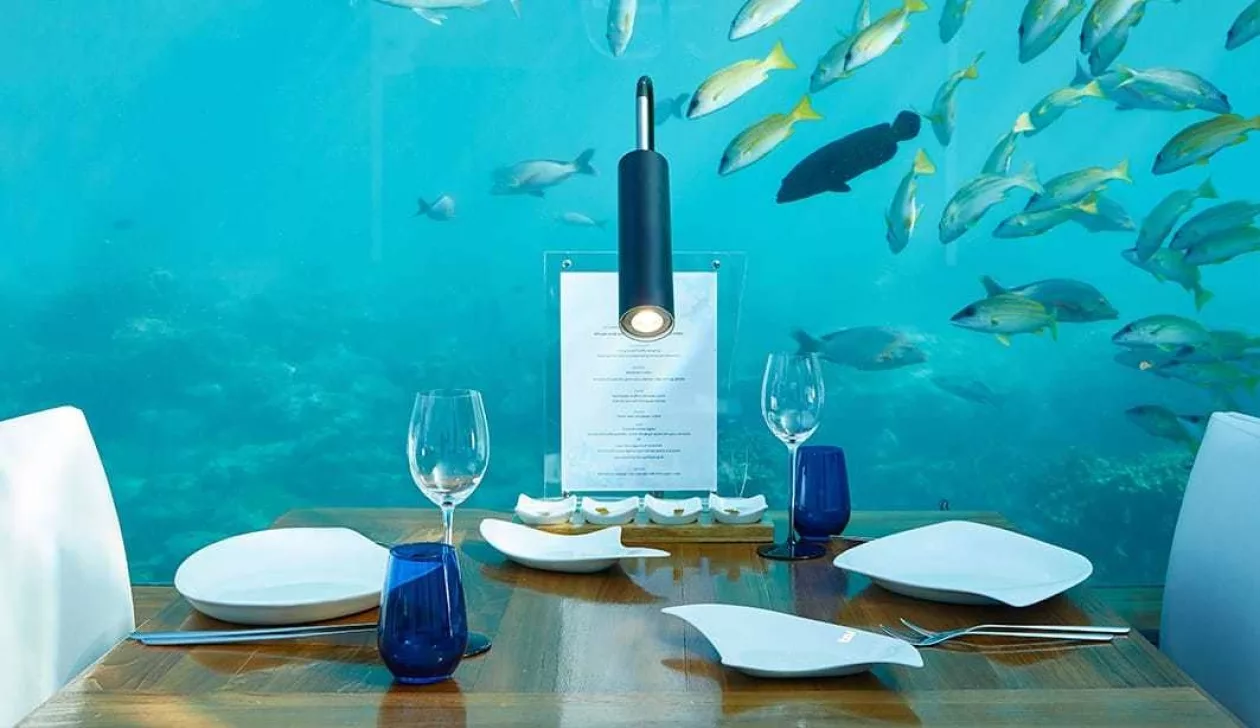 Ithaa undersea restaurant supremarine 5