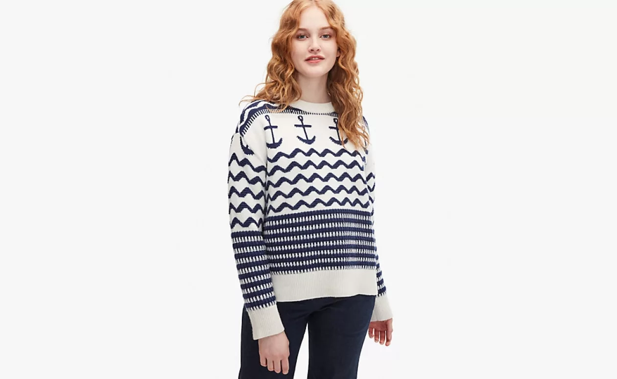 Anchor sweater from kate spade supremarine 1