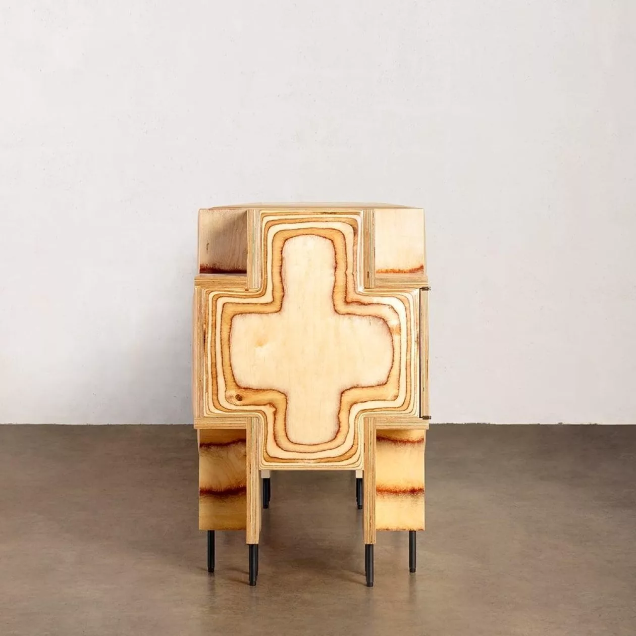 Pacific Credenza Sculptural Surf Inspired Storage 04