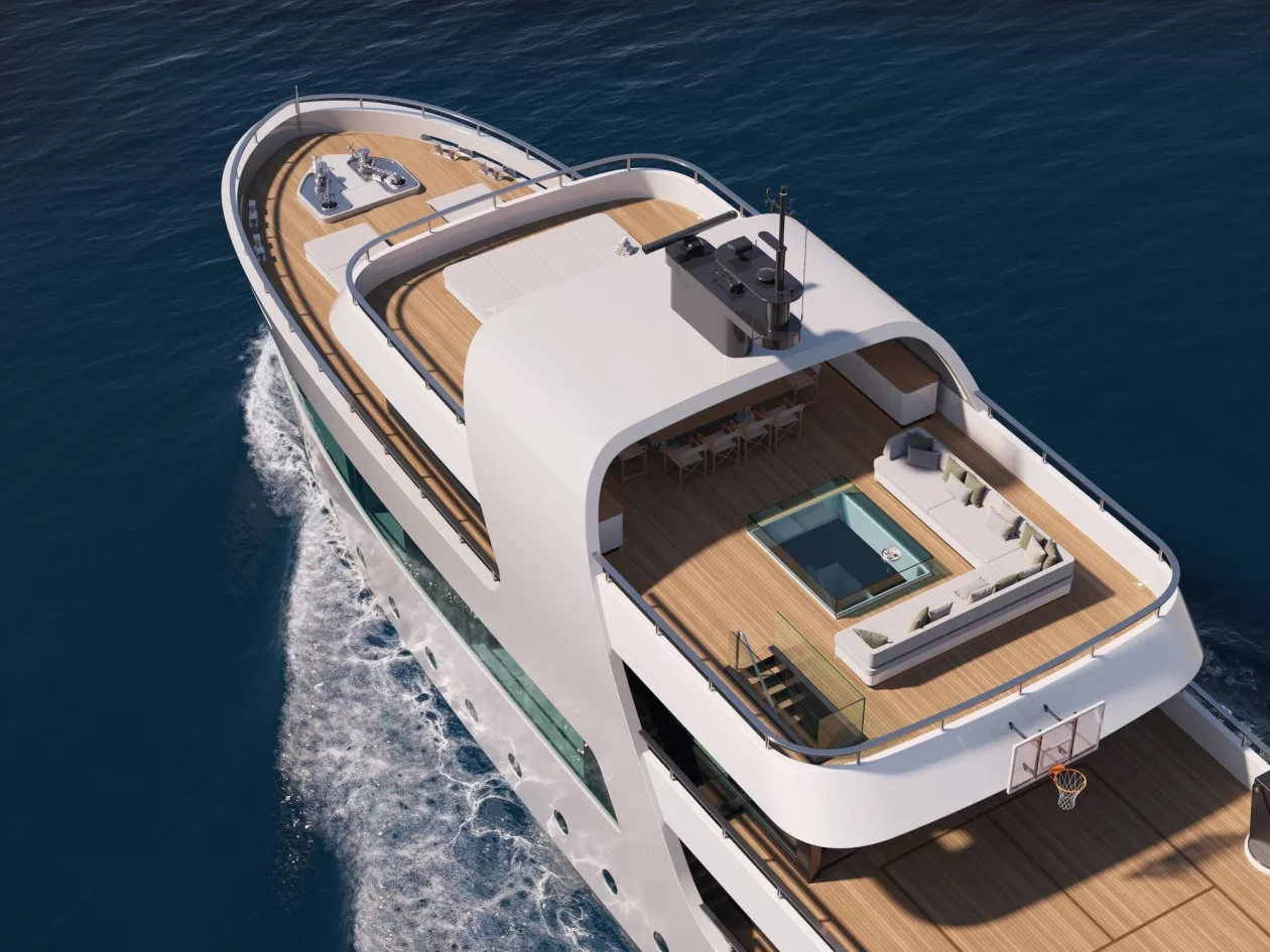 Sea Rover by Dutch Design The Wellness First Superyacht 02