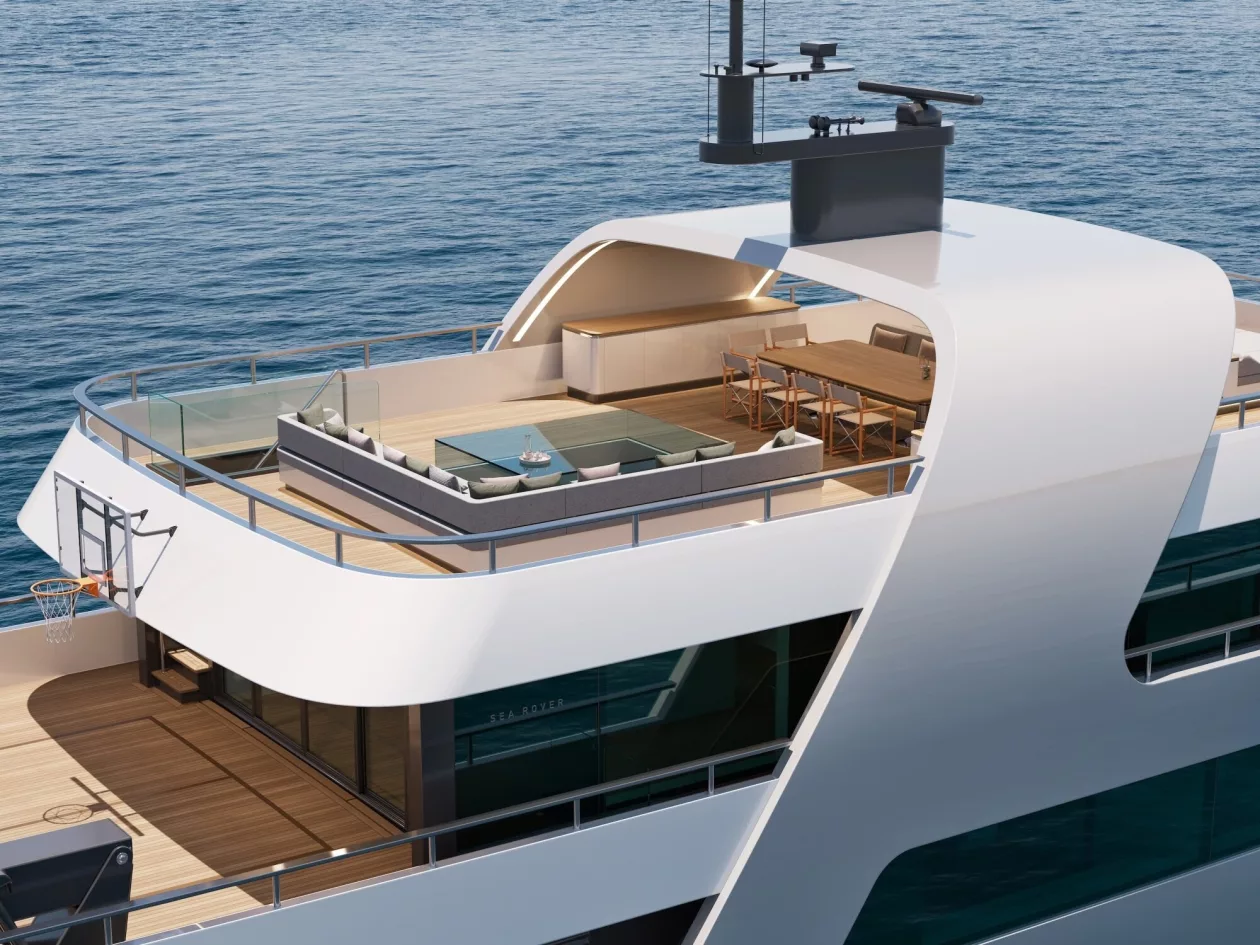 Sea Rover by Dutch Design The Wellness First Superyacht 03