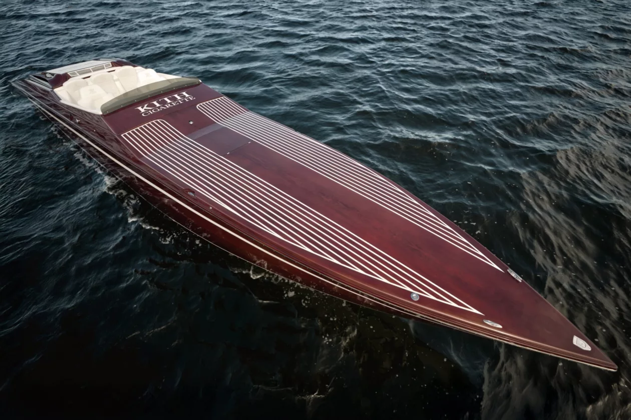 Kith x Cigarette 42 X Speed Meets Style on the Open Water 09
