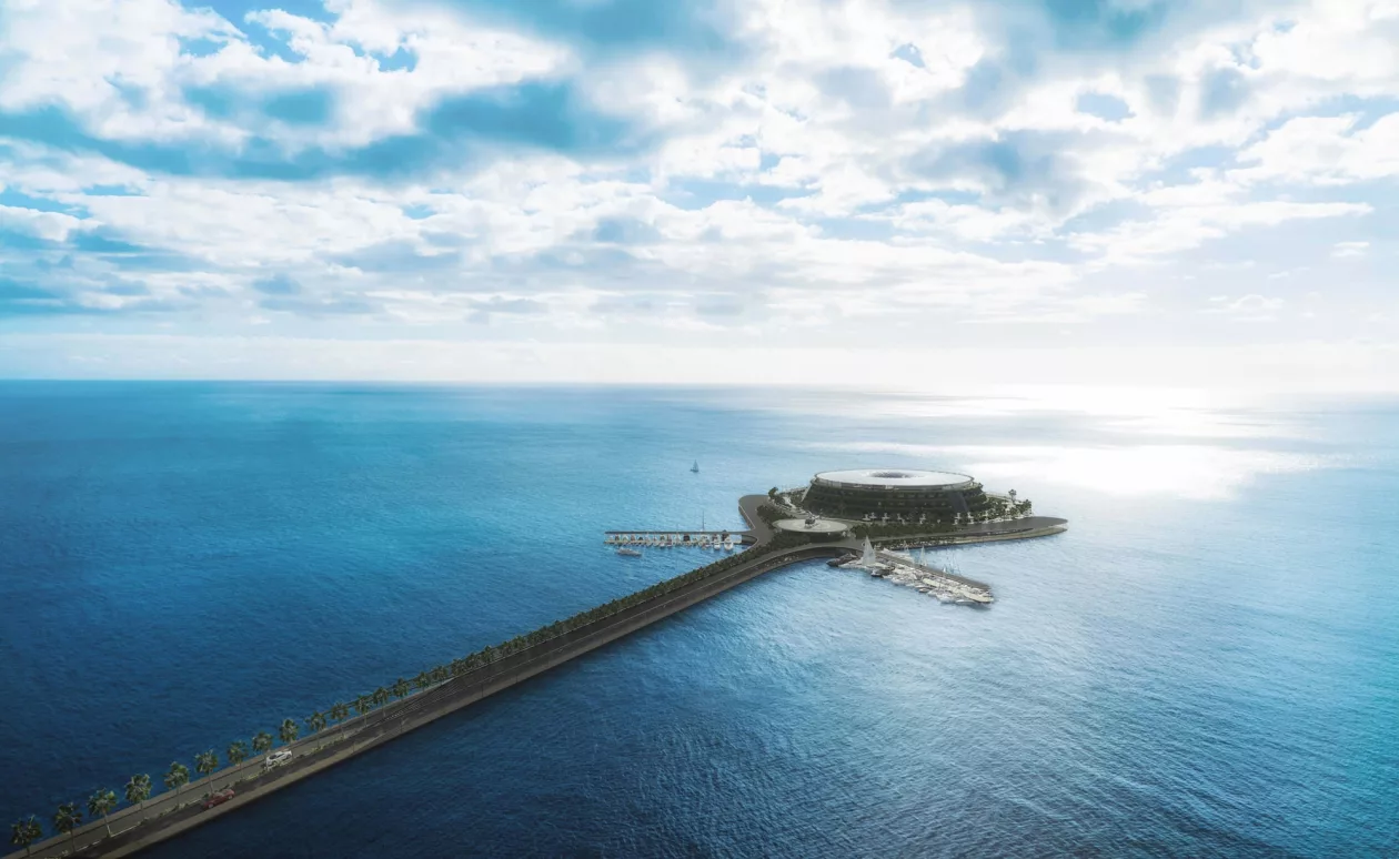 Eco floating hotel supremarine 4