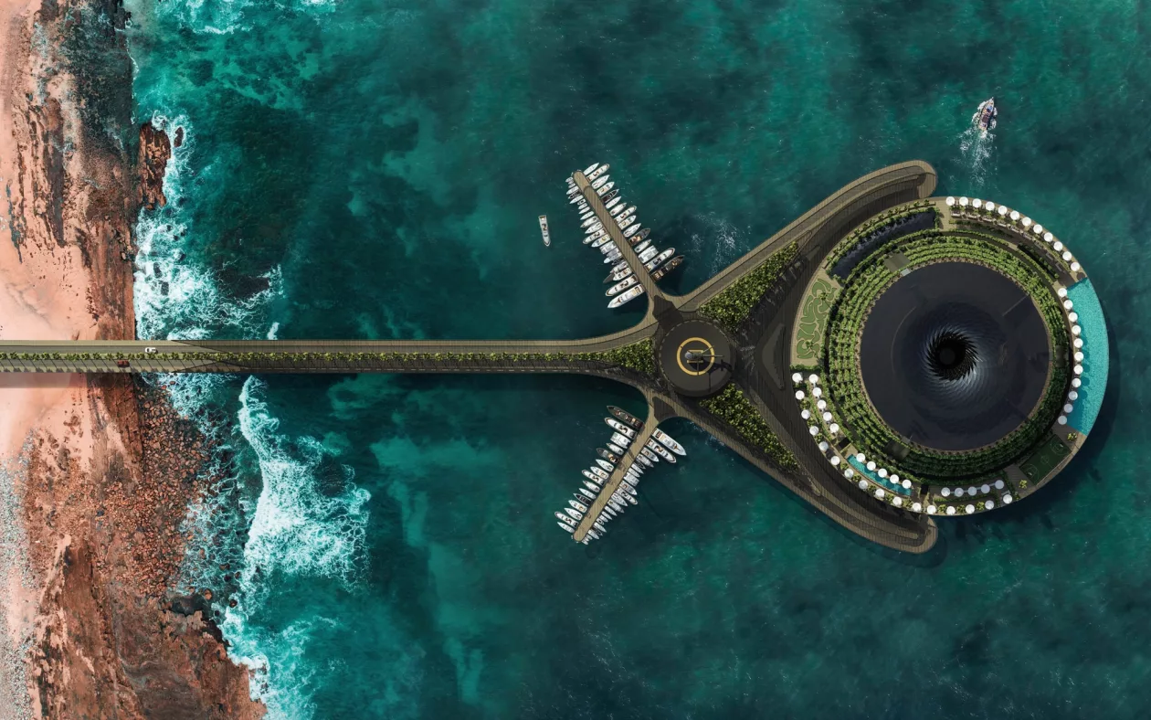 Eco floating hotel supremarine 1