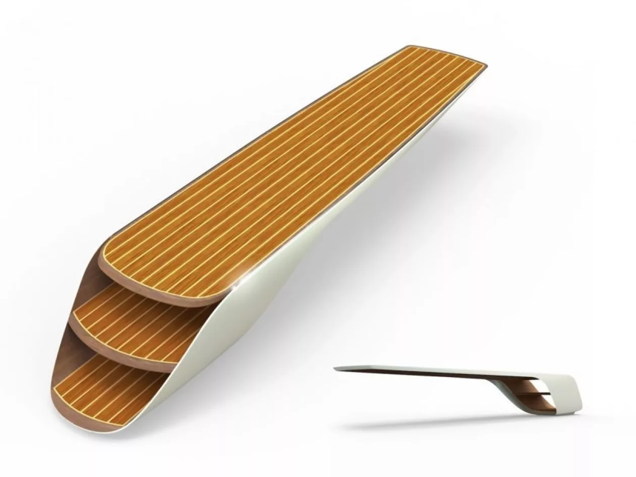 Gracie Bird Redefining Poolside Luxury with Molonos Carbon Fiber Diving Board 04