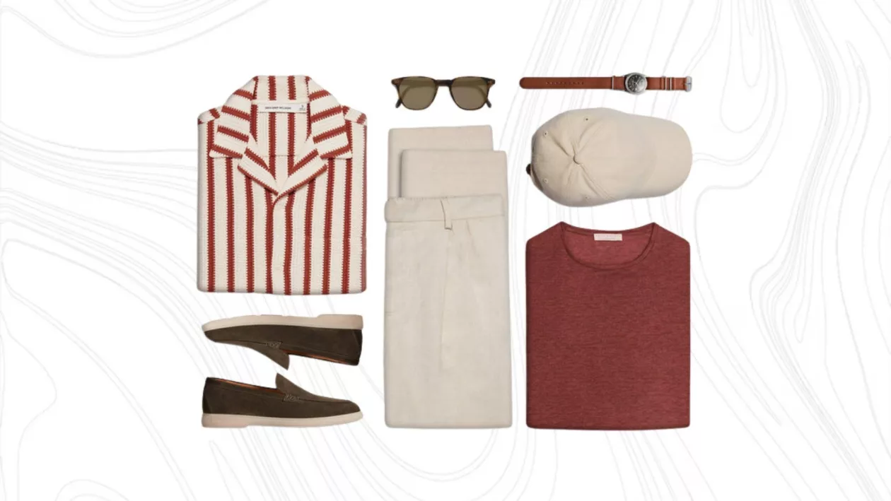 Riva Inspired Elegance A Cream Red Summer