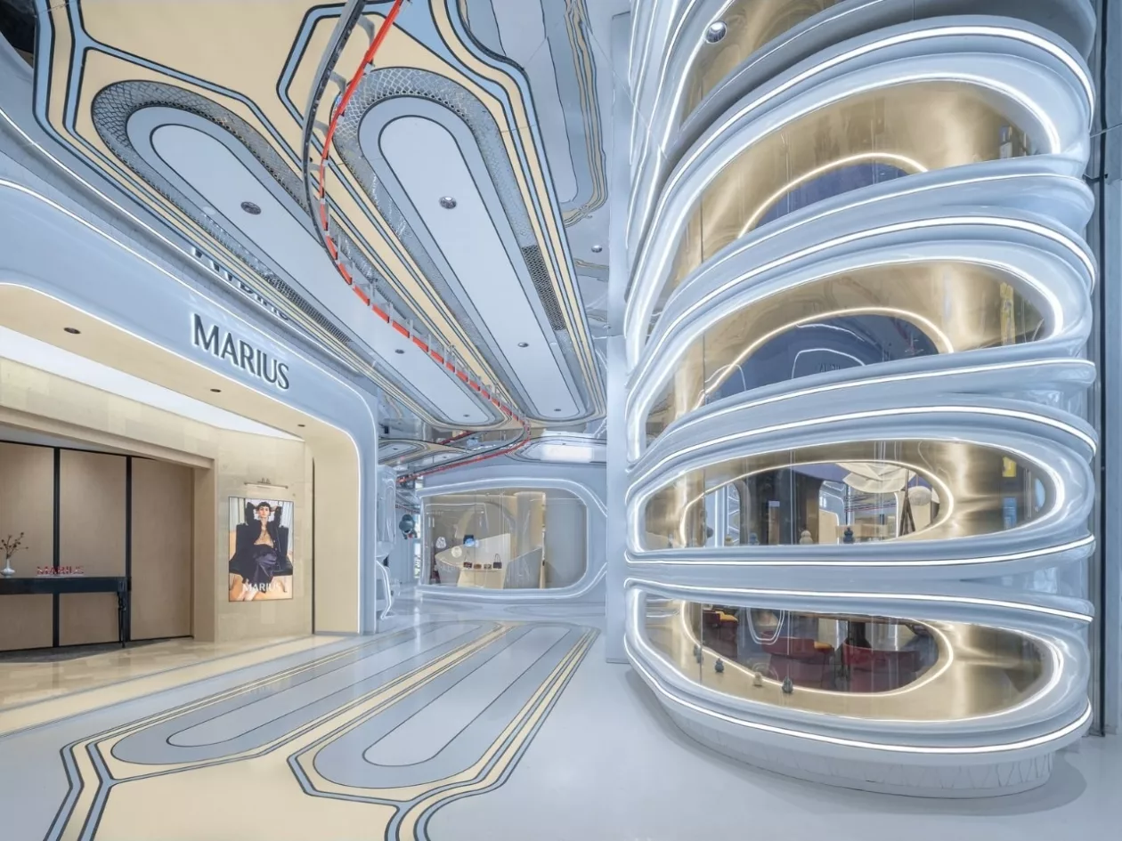 Deji Plaza Phase II Futuristic Commerce in Nanjing 09