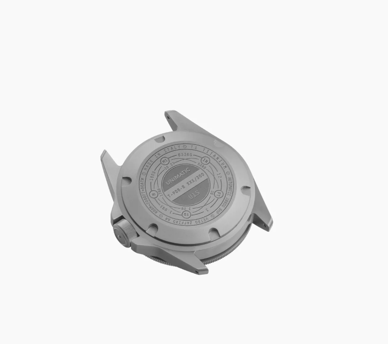 Unimatic Pro Diver U1 S T PD6 B Titanium Depth Meets Refined Design 06