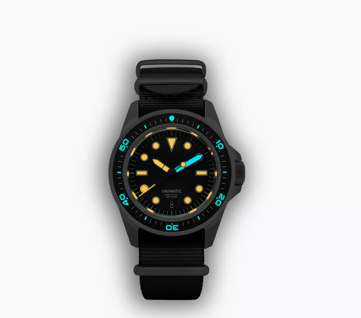 Unimatic Pro Diver U1 S T PD6 B Titanium Depth Meets Refined Design 03