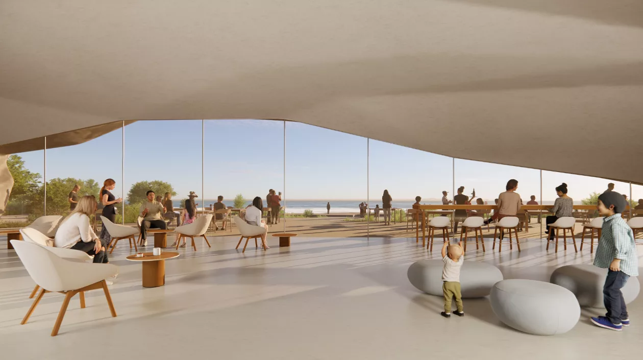 Nature Rocks MVRDVs Rock Inspired Pathways and Pavilion on Taiwans Coast 03