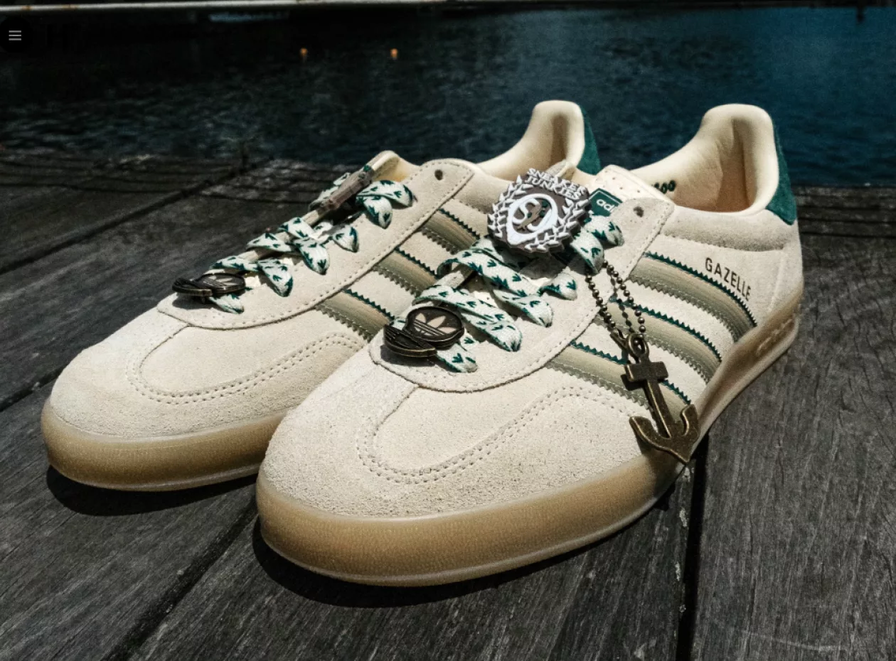 Clam Chowder Gazelle A New England Homage from adidas Sneaker Junkies 07