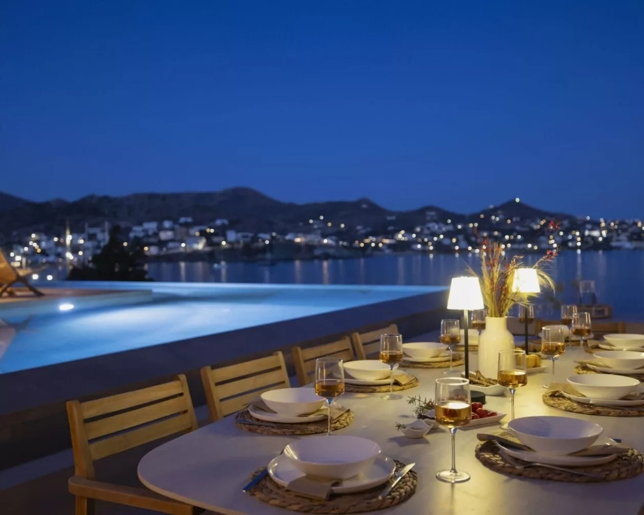 Villa Oktana Contemporary Seafront Living in Syros 09