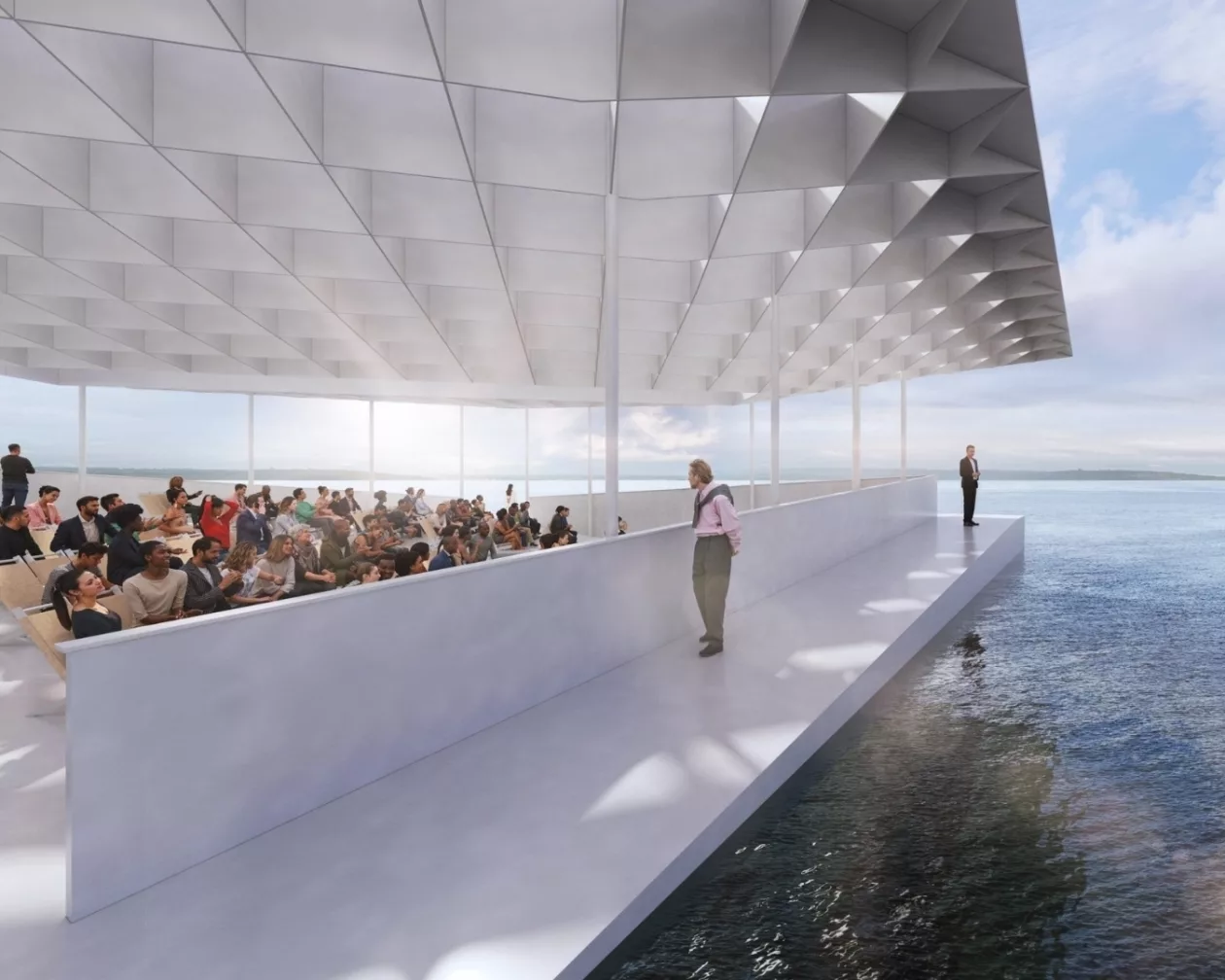 Aqua Praça A Floating Plaza for Climate and Culture 04