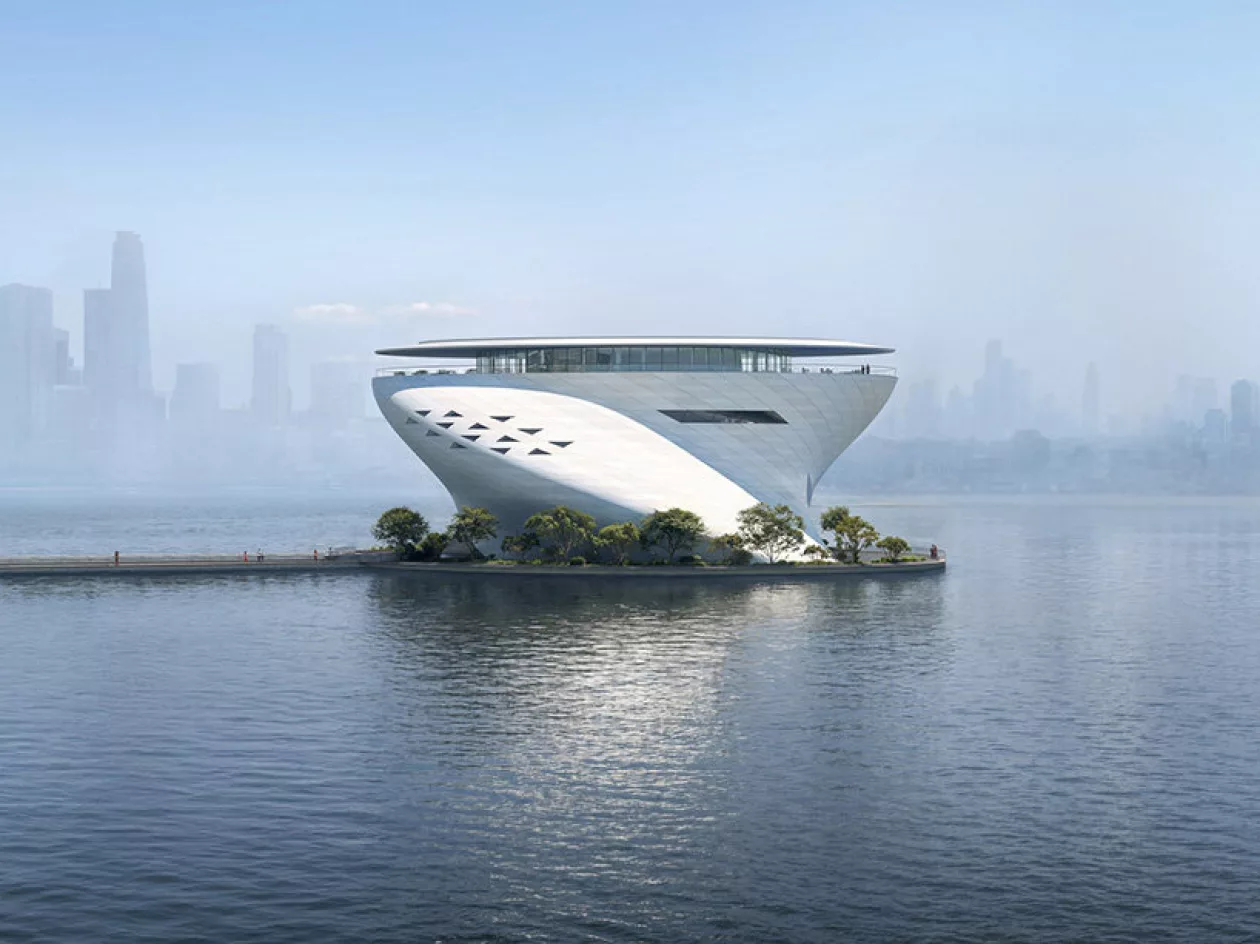 Floating Minimalism Tadao Andos Monolithic Museum Dubai 02