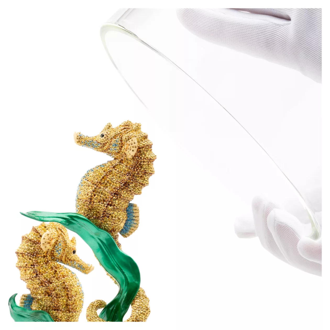 Swarovski Crystal Myriad Hippocampus Kuda 06