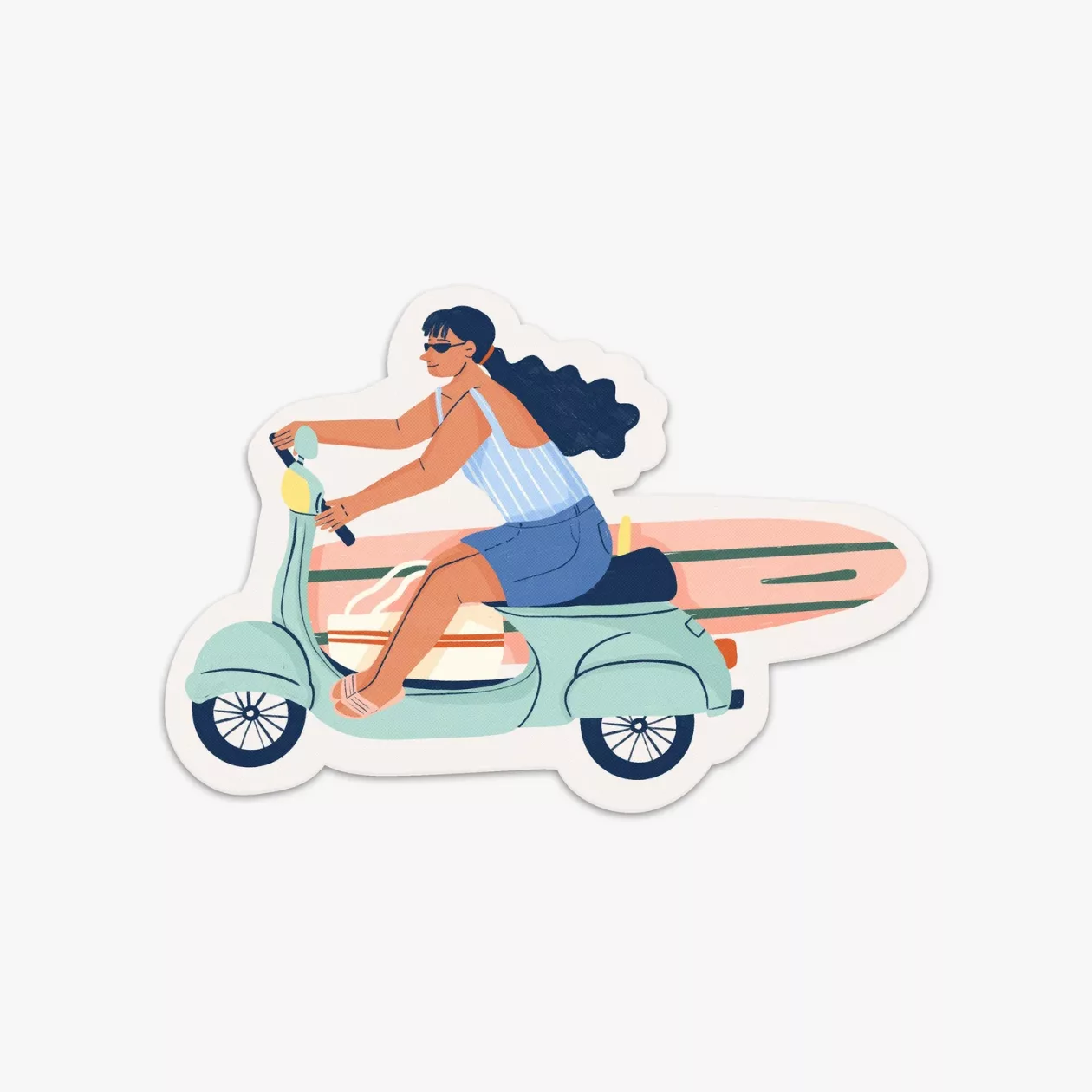 Monos Los Angeles Destination Stickers 03