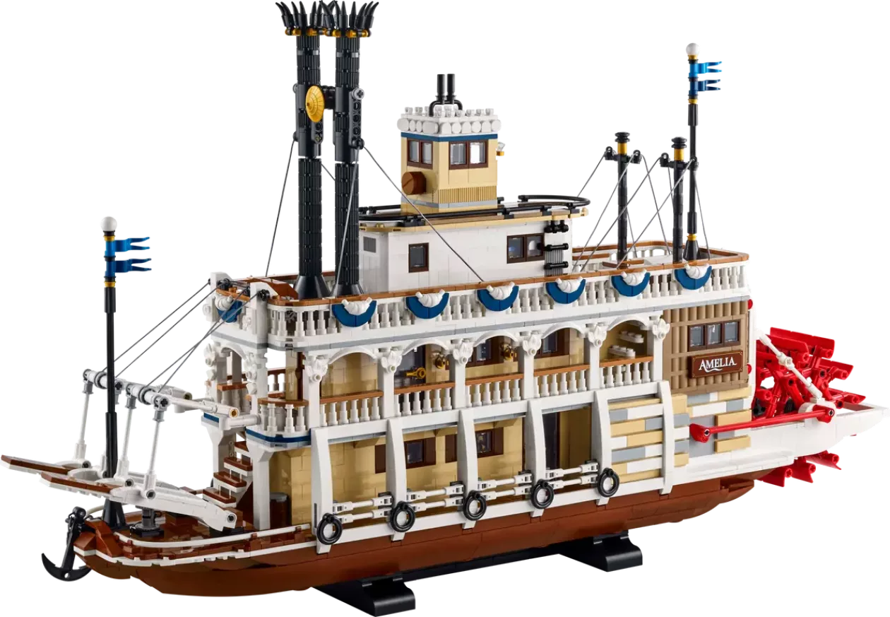 01 Lego River Steamboat