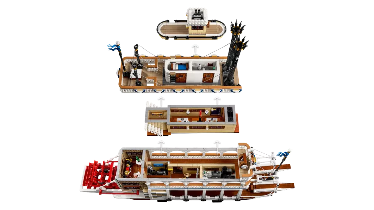 02 Lego River Steamboat