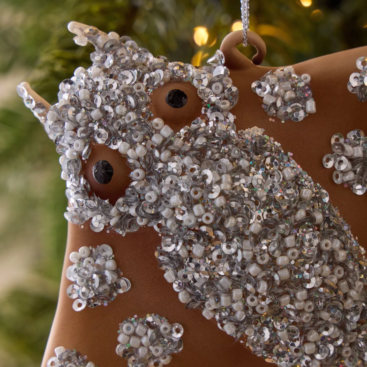 Handcrafted Glass Stingray Ornament Coastal Charm for Holiday Decor 03