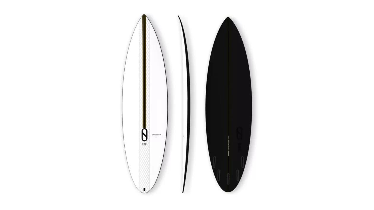 01 THE SPACESHIP KELLY SLATER S ULTIMATE GOOD WAVE PERFORMANCE CRAFT