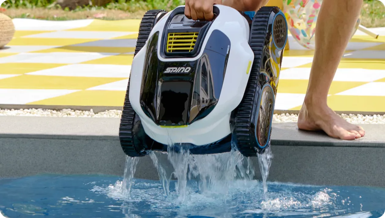 003 MAMMOTION SPINO S1 PRO THE WORLD S FIRST FULLY AUTONOMOUS POOL CLEANER