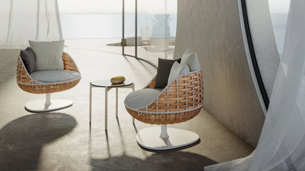 2 Dedon Swingrest Outdoor Lounge Collection