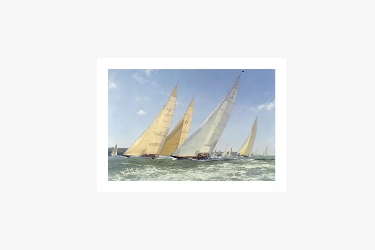 4 Collect a Masterpiece Limited Edition Yachting Prints by Steven Dews