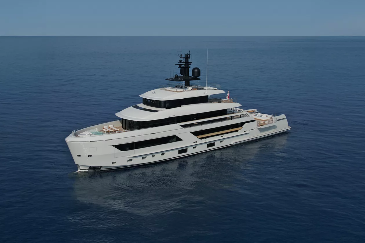 1 SANLORENZO X SPACE 44 THE FIRST FULLY SOLAR POWERED EXPLORER YACHT