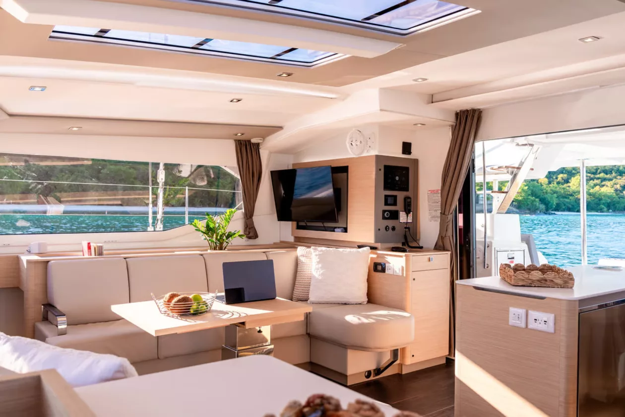 2 Fountaine Pajot Aura 51 The Smart Catamaran with Integrated AI Navigation