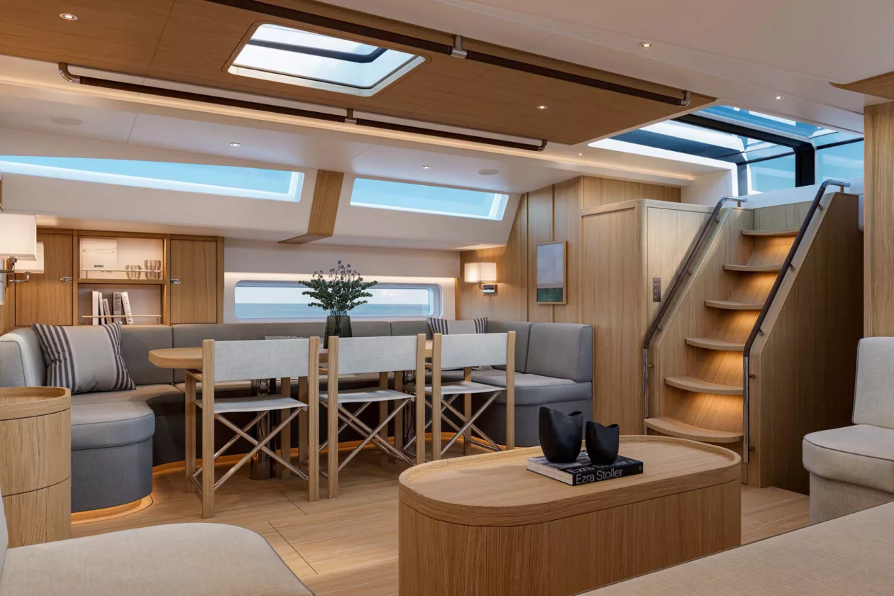 3 Nautor Swan 80 The Art of Silent Sailing in the Electric Age