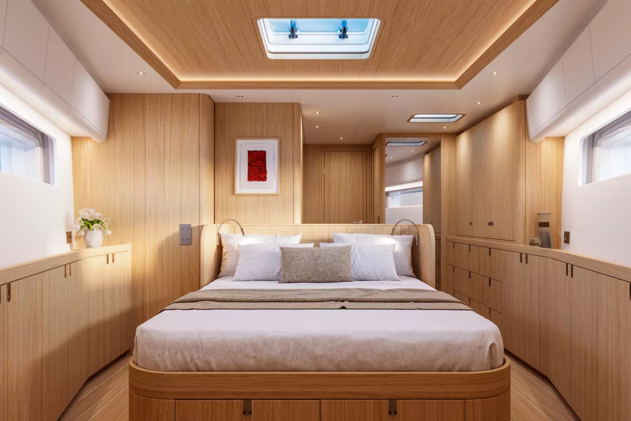 4 Nautor Swan 80 The Art of Silent Sailing in the Electric Age