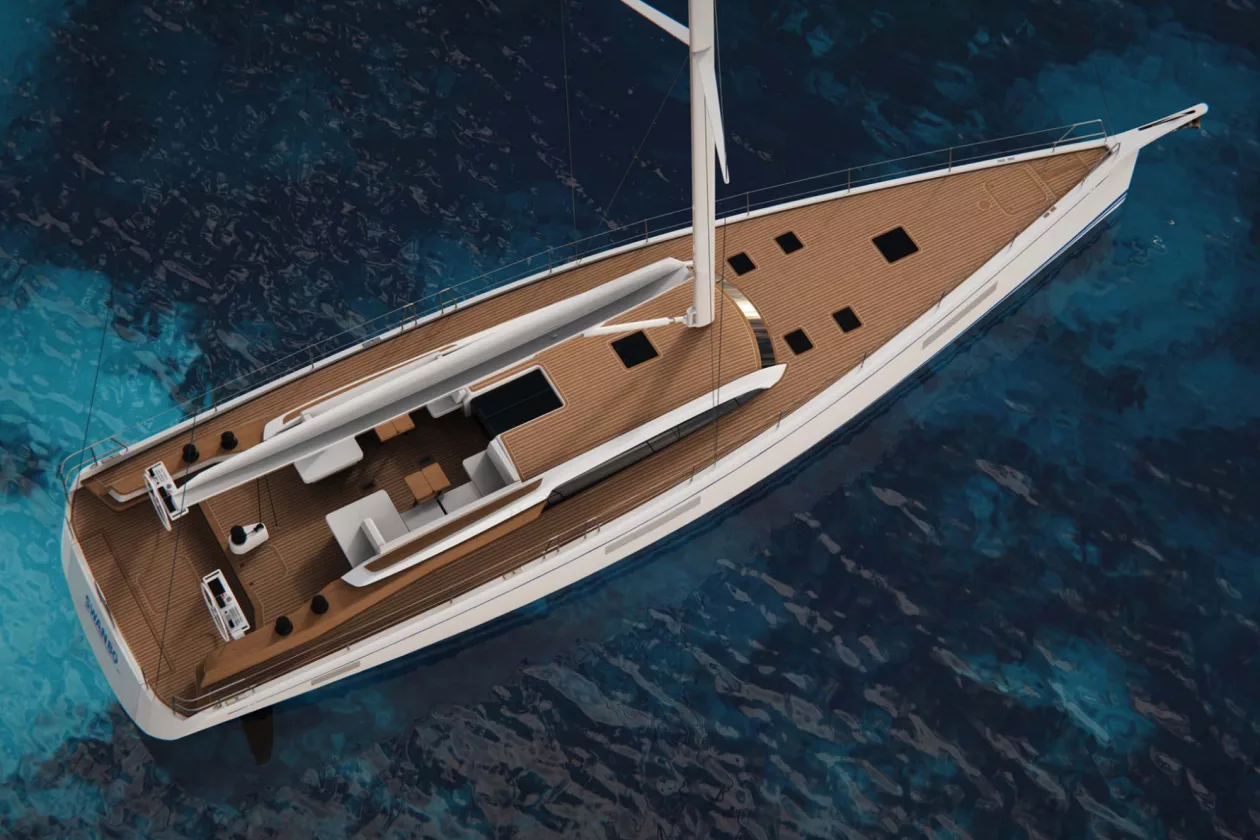 10 Nautor Swan 80 The Art of Silent Sailing in the Electric Age