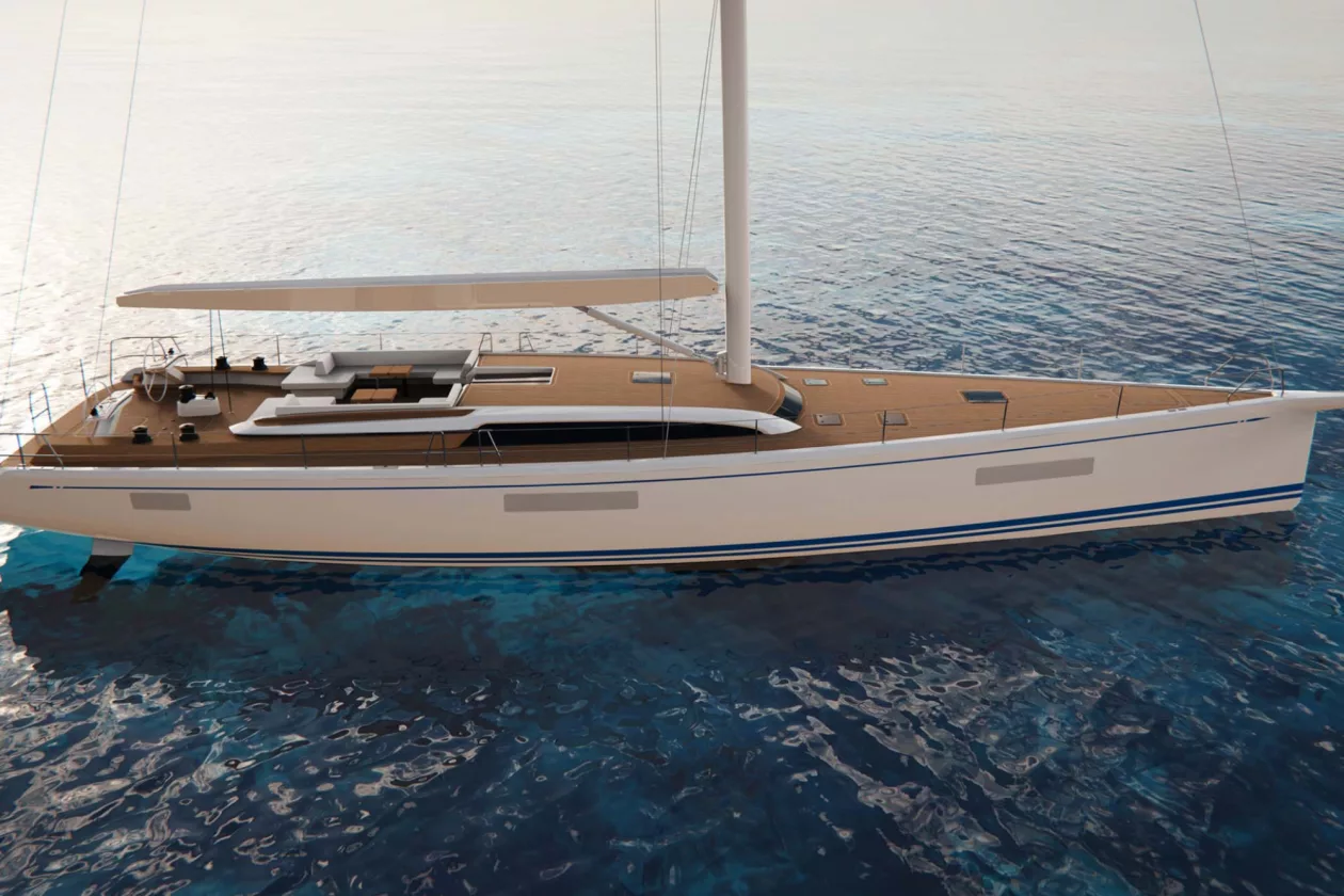 6 Nautor Swan 80 The Art of Silent Sailing in the Electric Age