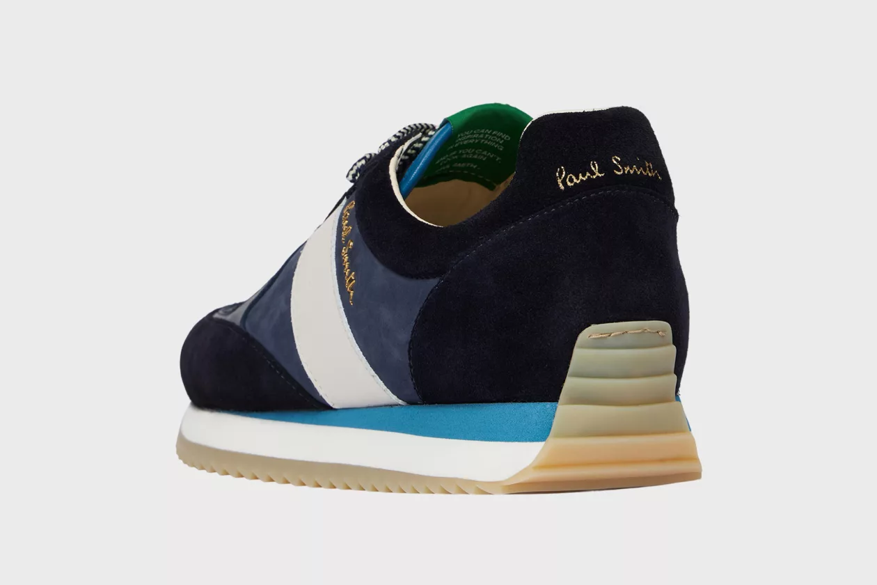 3 Paul Smith Navy Vignola Trainers