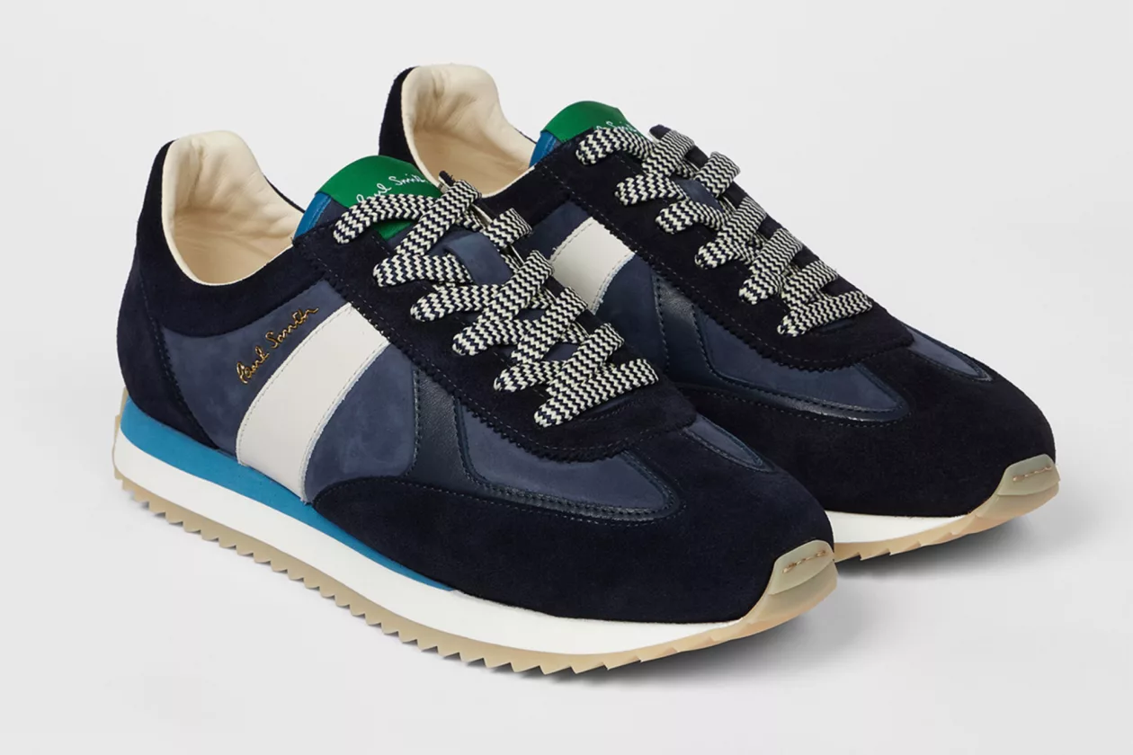 1 Paul Smith Navy Vignola Trainers