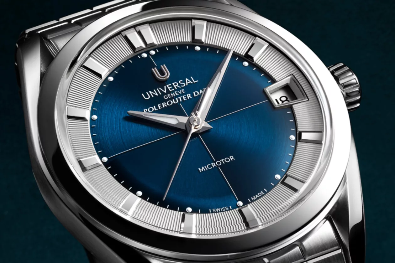 4 Universal Genève Polerouter Collection