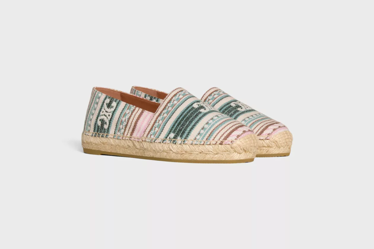 2 Celine High Heeled Espadrilles